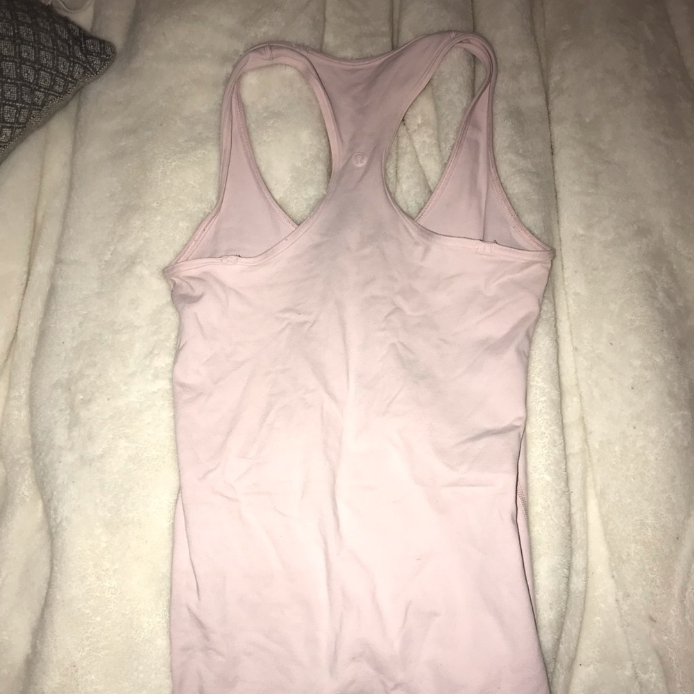 Pink tank top! Lulu lemon size 4